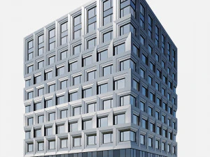 commercial building 4 3D Model