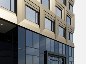 commercial building 4 3D मॉडल