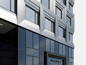 commercial building 4 3D मॉडल
