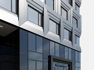 commercial building 4 3D Model