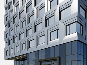 commercial building 4 3D मॉडल