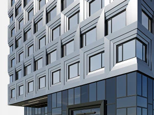 commercial building 4 3D Model
