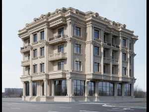 klassisches Wohnhaus 15 3D Modell