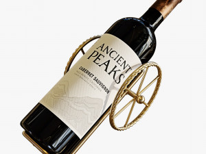 Wine bottle set 18 3D मॉडल