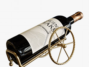 Wine bottle set 18 3D मॉडल
