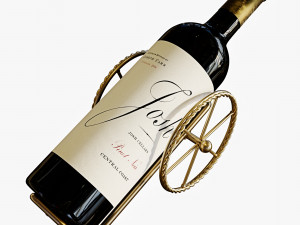 Wine bottle set 17 3D Модель
