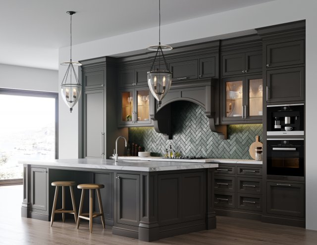 Classic kitchen 4 3D 模型 .c4d .max .obj .3ds .fbx .stl .blend 