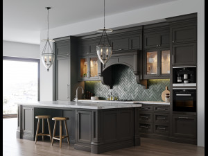 Classic kitchen 4 3D 모델