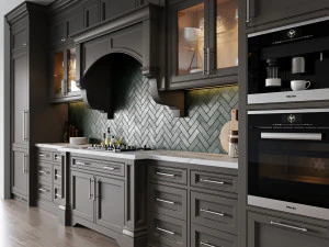 Classic kitchen 4 3D Model