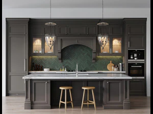 Classic kitchen 4 3D Model