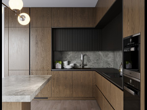 Modern kitchen 9 3D 模型