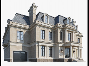 Classic house 3 3D 모델