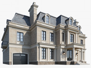 Classic house 3 3D Model