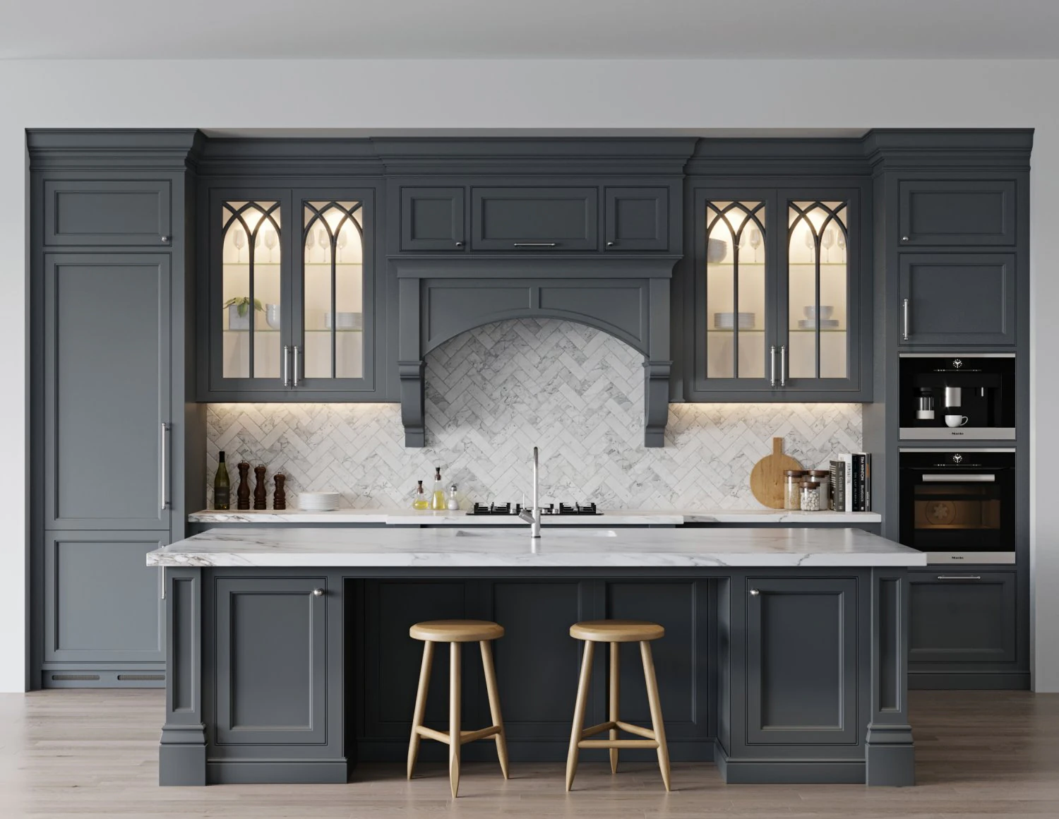 Cucina classica 5 Modello 3D .c4d .max .obj .3ds .fbx .stl .blend 