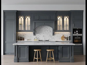 クラシックキッチン5 3Dモデル