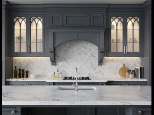 Classic kitchen 5 Modelo 3D