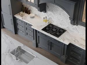 Cucina classica 5 Modello 3D