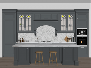 Classic kitchen 5 Modelo 3D
