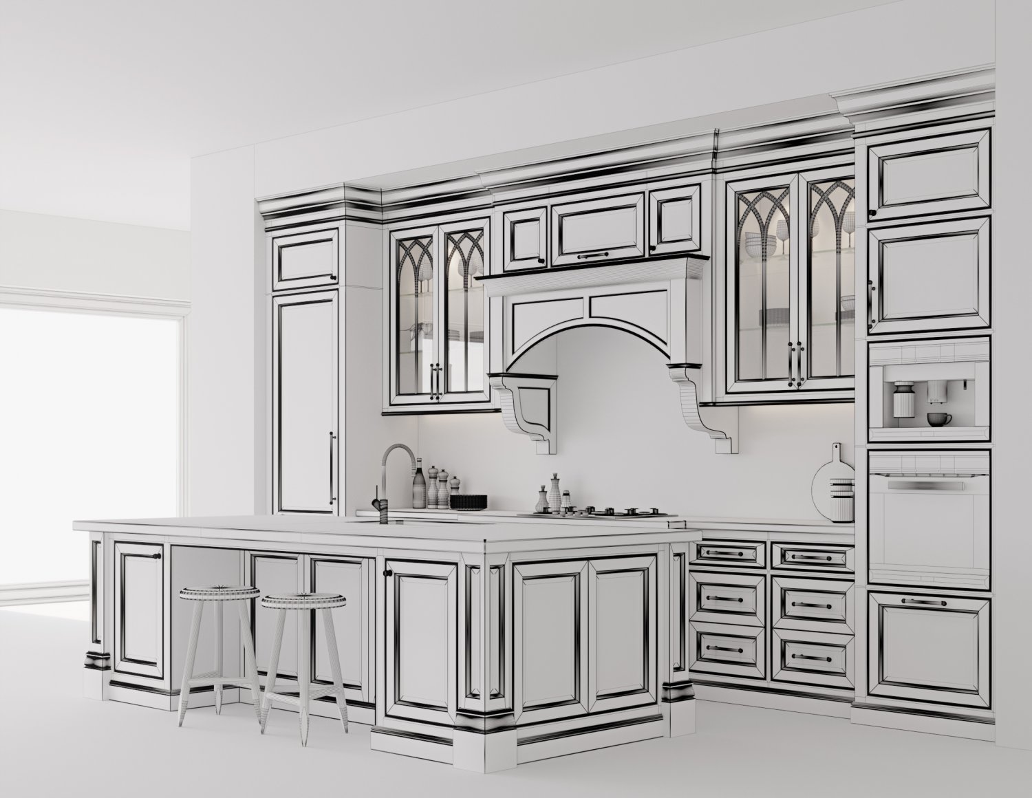 Kitchen Accessories 04 3D Model in Kitchen 3DExport