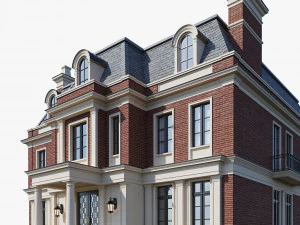 Classic house 4 3D Model