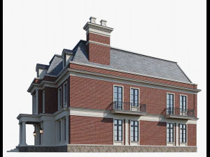 Classic house 4 3D Model