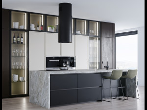 Modern kitchen 10 3D Model