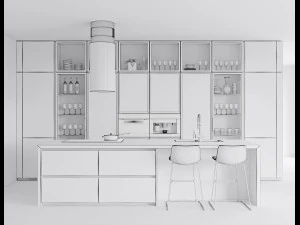 Modern kitchen 10 3D Model