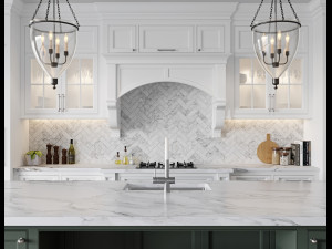 Classic kitchen 6 3D-Modell