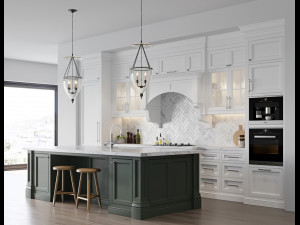Classic kitchen 6 3D-Modell