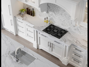 Classic kitchen 6 3D-Modell