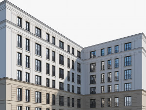 Classic residential building 18 3Dモデル
