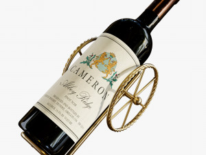 Wine bottle set 19 Modelo 3D
