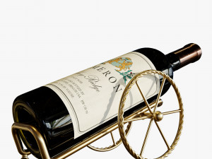 Wine bottle set 19 Modelo 3D
