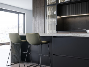 Modern kitchen 11 Modèle 3D