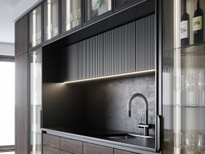Modern kitchen 11 Modèle 3D