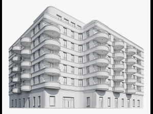 Modern residential building 18 3Dモデル