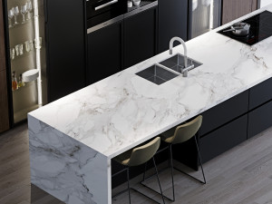 Modern kitchen 12 3D Модель