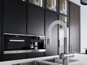 Modern kitchen 12 3D Модель
