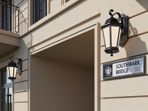 Classic residential building 19 3D-Modell