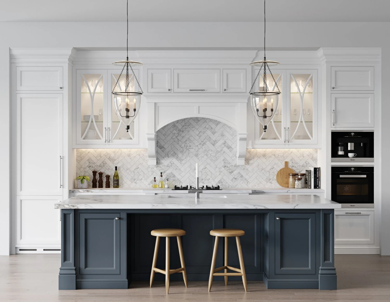 클래식 주방 7 3D 모델 .c4d .max .obj .3ds .fbx .stl .blend 