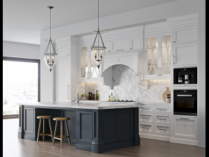 Cucina classica 7 Modello 3D