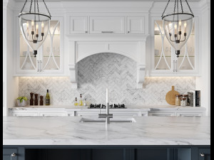 Cucina classica 7 Modello 3D