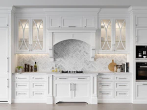 클래식 주방 7 3D 모델