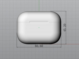 airpods pro 3Dモデル