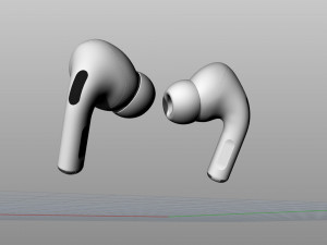 airpods pro 3Dモデル