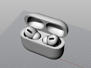 airpods pro 3Dモデル