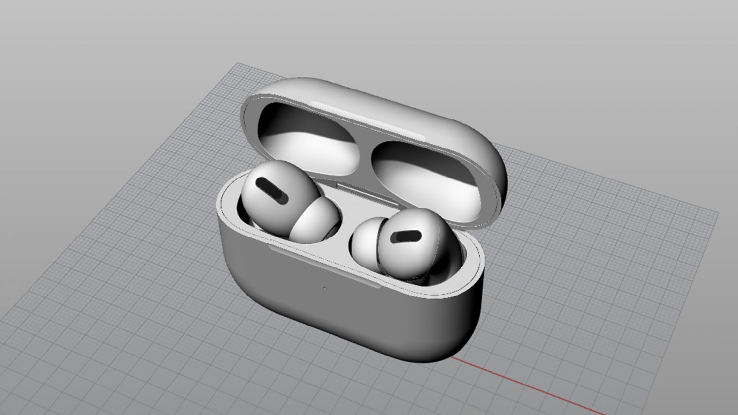Airpods 3D Model 3D Apple AirPods headphones CGTrader 3d airpods