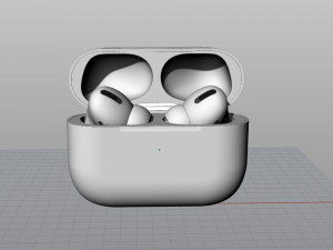 airpods pro 3Dモデル