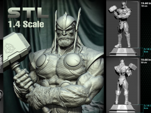 THOR - Badass 3D print model 3D 프린트 모델