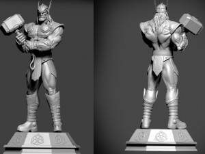 THOR - Badass 3D print model 3D Print Model